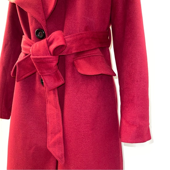 DARK READ VINTAGE LONG COAT - Picture 5 of 14